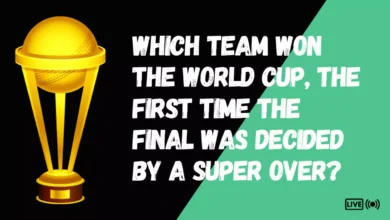 Which Team won the world cup, the first time the final was decided by a super over?