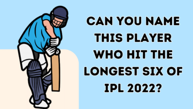 Can you name this player who hit the longest six of ipl 2022?